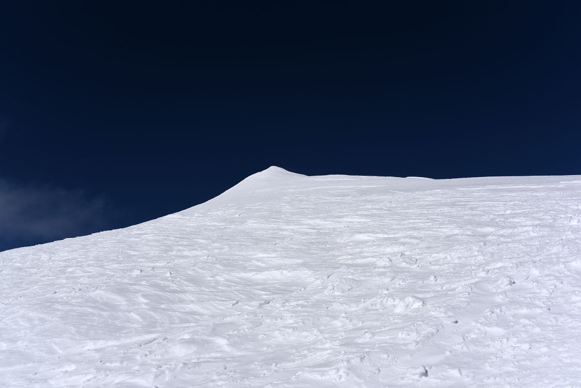 10A When I Reached The Mount Elbrus West Peak Summit Plateau, The South Peak Is Not The Highest